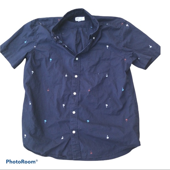GAP Other - GAP men’s button down collar shirt size large
